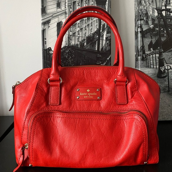 Kate Spade Medium Top-handle bag in red - Picture 1 of 2